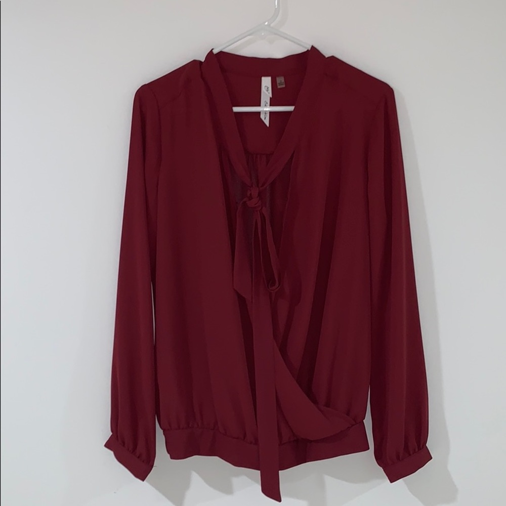Red Blouse
